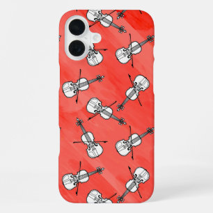 Funda Para iPhone 16 Plus Bloques de violín coloridos