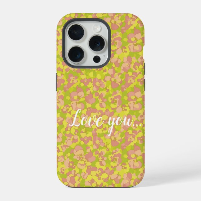 Funda Para iPhone Blossom Haze (Reverso )