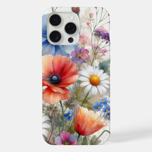 Funda Para iPhone Blossoms Bonanza A Fiesta Petal Extravaganza (Reverso )