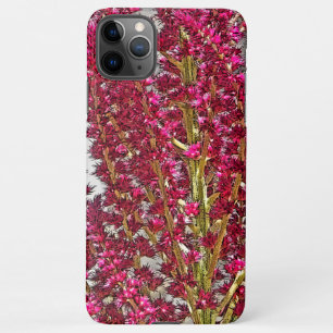 FUNDA PARA iPhone 11Pro MAX BLOSSOMS ROSA EN MADERA