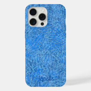Blue Abstract Safari Journey Print