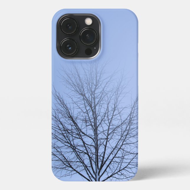 Funda Para iPhone Blue Elegant iPhone 13 Pro (Reverso)