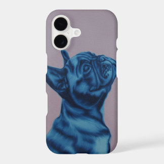 Funda para iPhone Blue Frenchie