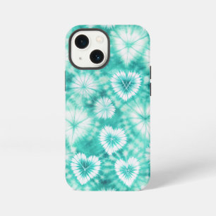 Funda Para iPhone 13 Mini Blue Hearts Tie Dye