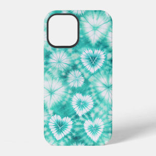 Funda Para iPhone 12 Blue Hearts Tie Dye