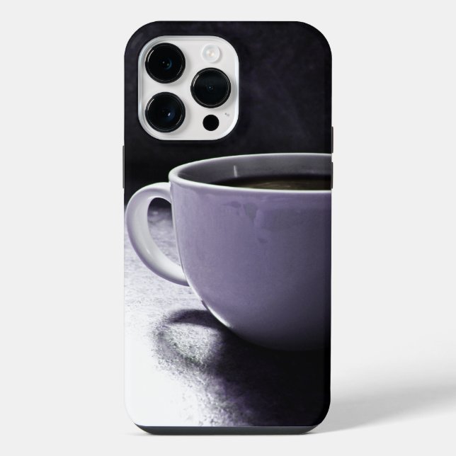 Funda Para iPhone Blues de Café (Reverso )