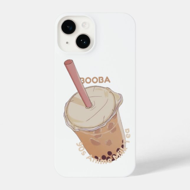 Funda Para iPhone Boba Bubble Tea (Reverso )