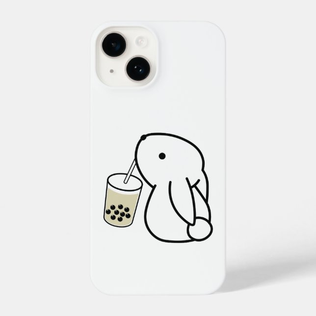 Funda Para iPhone Boba Milktea (Reverso )