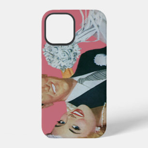 Funda Para iPhone 12 Boda de cosecha, novio que lleva novia, recién cas