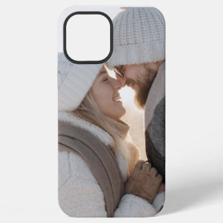 Funda Para iPhone 12 Pro Max Boda moderna con foto personalizada