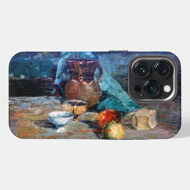 Funda Para iPhone Bodegón a espátula (Reverso Horizontal)