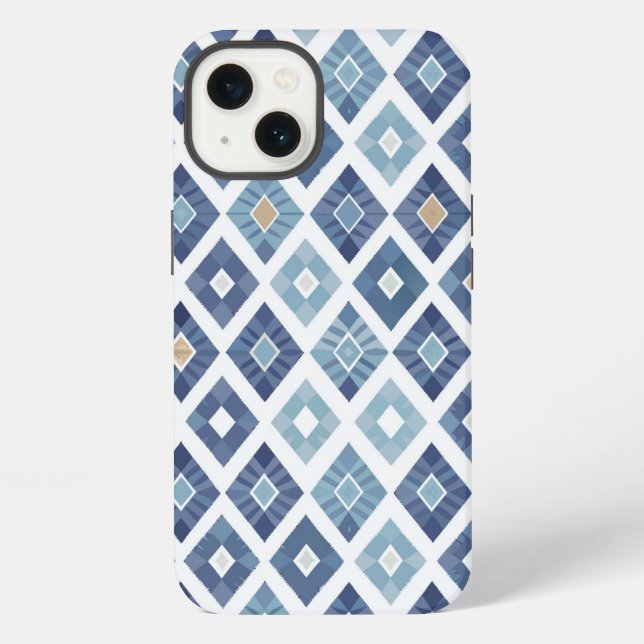 Funda Para iPhone Boho Chic Modern Rhombus (Reverso )