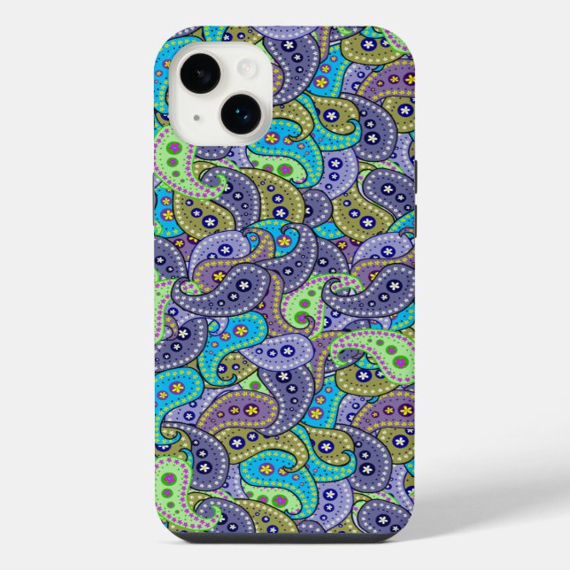 Funda Para iPhone Boho Paisley (Reverso)