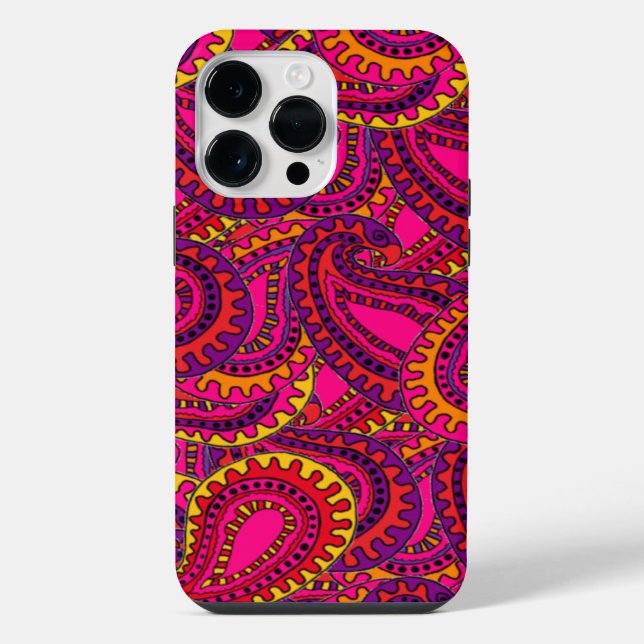 Funda Para iPhone Boho Paisley (Reverso )