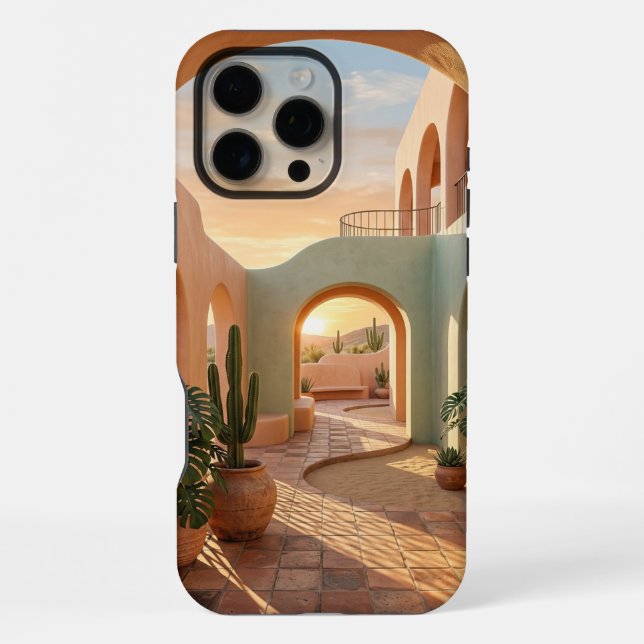 Funda Para iPhone Boho Pastel iPhone 16 Pro Max Case | Sunny  (Reverso )