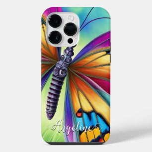 Funda Para iPhone 14 Pro Max Boho Watercolor Butfly