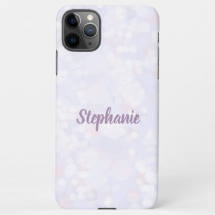Funda Para iPhone 11Pro Max Bokeh Charm Silver