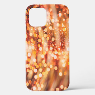 Funda Para iPhone 12 Bokeh natural y luces doradas brillantes