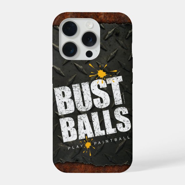 Funda Para iPhone Bolas de Paintball (Reverso )