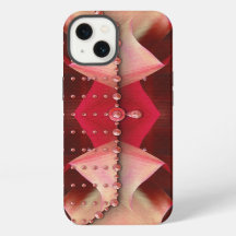 Bolsa de la noche con guijarros rosados