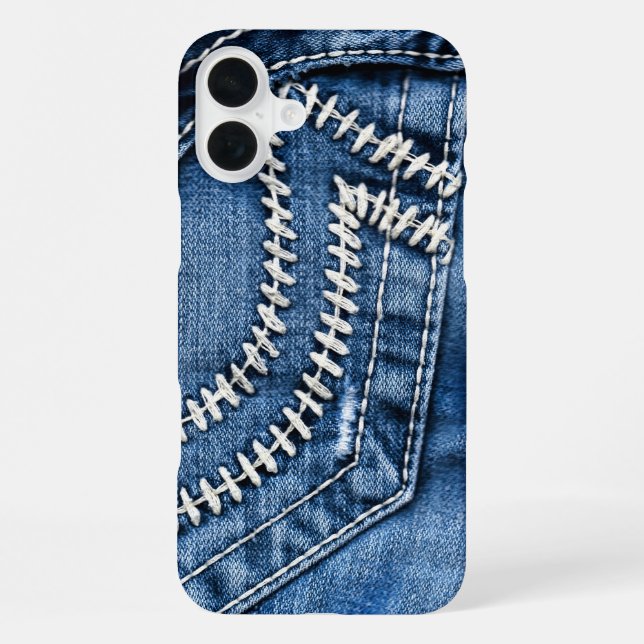 Funda Para iPhone Bolsillo de vaqueros (Reverso )