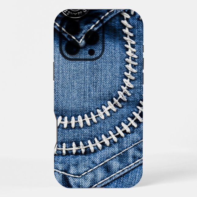 Funda Para iPhone Bolsillo de vaqueros (Reverso )