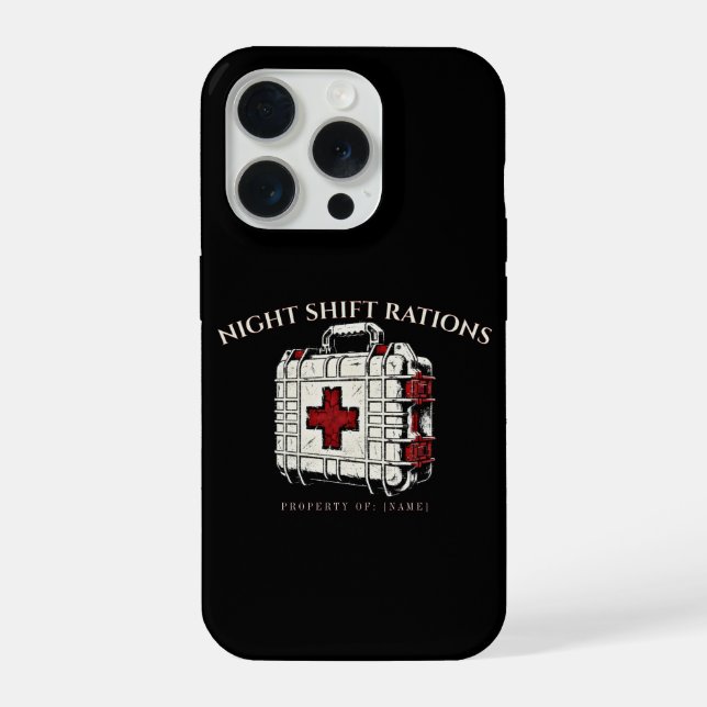 Funda Para iPhone Bolso Comida Fría Enfermera Personalizado Tactical (Reverso )