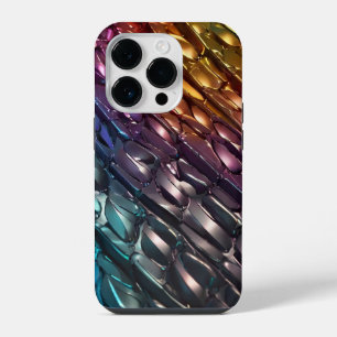 Funda Para iPhone 14 Pro Bonito patrón de colores de titanio