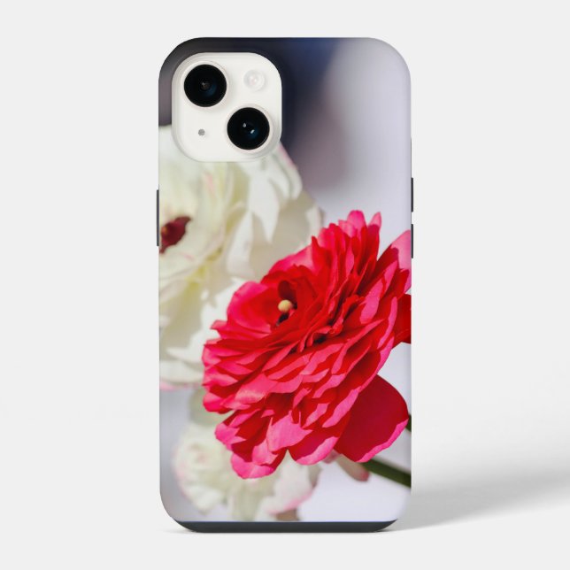Funda Para iPhone Bonito Spring Peonies (Reverso )
