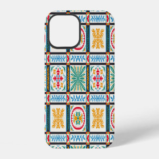 Funda Para iPhone 12 Bordado de mallica italiano: Floral mediterránea