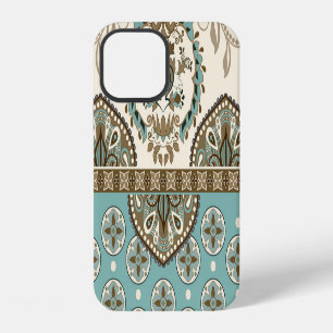 Funda Para iPhone 12 Borde de estilo étnico-marroquí decorativo