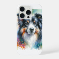 Border Collie Dog AREF1801 - Watercolor