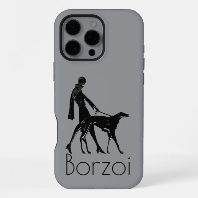 Funda Para iPhone Borzoi (Reverso )