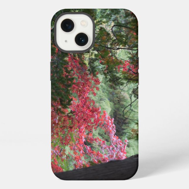 Funda Para iPhone Bosque de Otoño (Reverso )