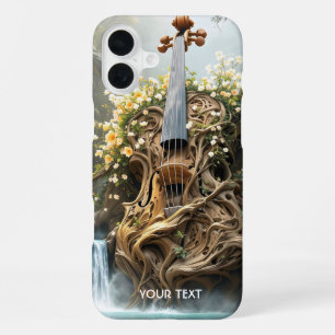 Funda Para iPhone 16 Plus Bosque de Violines Gigantes de Fantasía Adorable