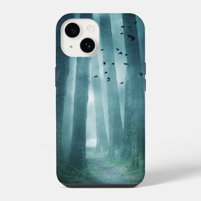 Funda Para iPhone Bosque espumoso (Reverso )