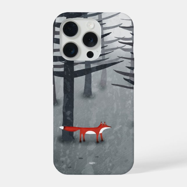 Funda Para iPhone Bosque Fox (Reverso )