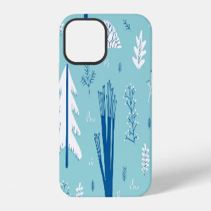 Funda Para iPhone 12 Bosque Garabatos: Patrón Creativo Sin Costuras