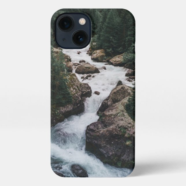 Funda Para iPhone Bosques | Cantón Grison Graubunden (Reverso )