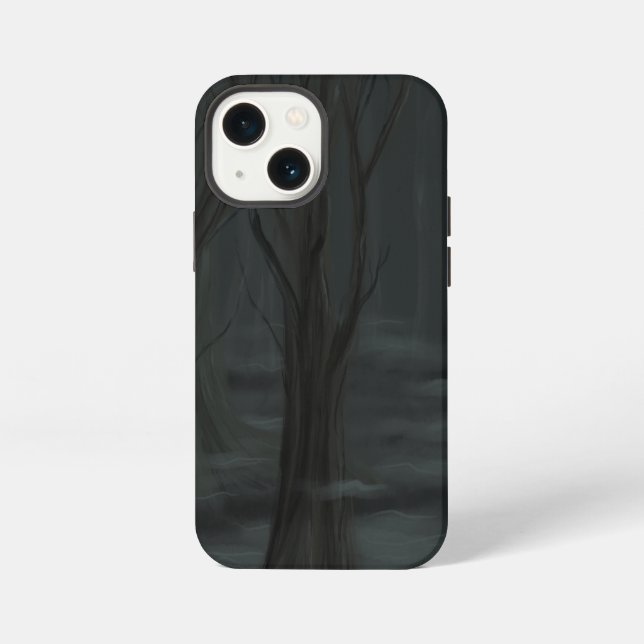 Funda Para iPhone Bosques Oscuros (Reverso )