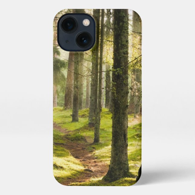 Funda Para iPhone Bosques | Selva boreal Suecia (Reverso )