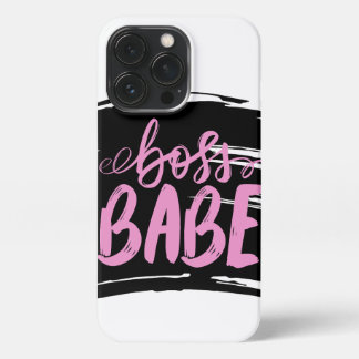 Funda Para iPhone 13 Pro Boss Babe