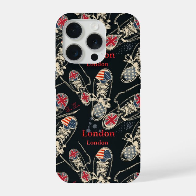 Funda Para iPhone Botas de Deporte Patrón de Moda  (Reverso )