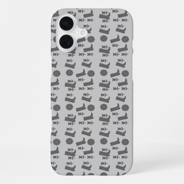 Funda Para iPhone botas grises (Reverso )