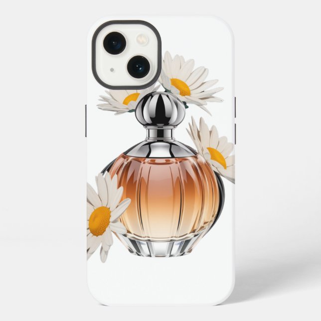 Funda Para iPhone Botella Daisy Perfume (Reverso )