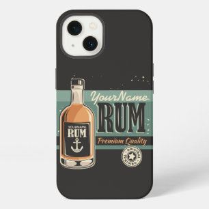 Botella de ron personalizada para marinero Señal r