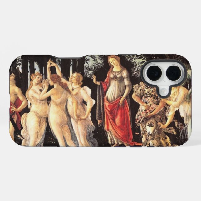 Funda Para iPhone Botticelli Primavera /Alegoría de la Primavera (Reverso Horizontal)