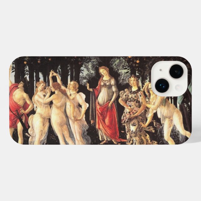 Funda Para iPhone Botticelli Primavera /Alegory de primavera (Reverso Horizontal)