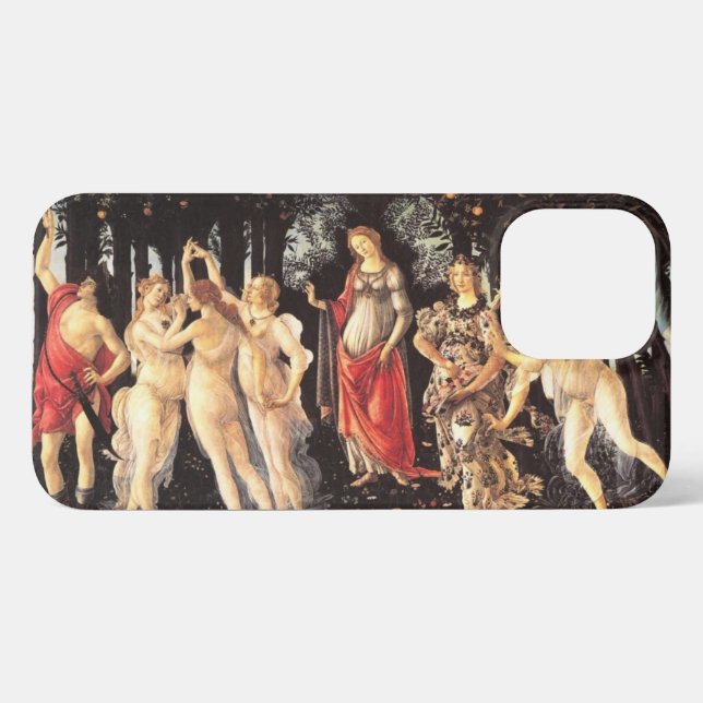 Funda Para iPhone Botticelli Primavera /Alegory de primavera (Reverso Horizontal)