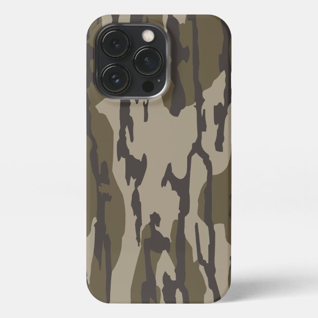 Funda Para iPhone Bottomland Camo Funda Para Hombres Mujeres (Reverso)